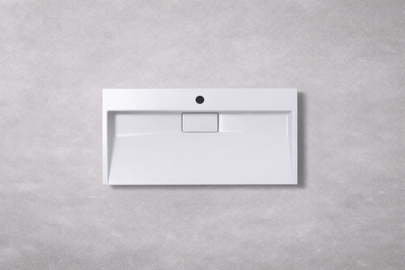 Раковина из искусственного камня VBI ESTE 46х90 WHITE 1/O (VBI-019917)