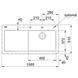Кухонна мийка FRANKE MYTHOS MTK 611-100 / онікс (124.0335.863)