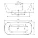 Ванна акриловая отдельностоящая VOLLE 170х80 (12-22-808M)