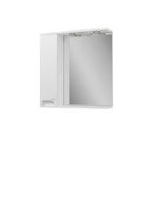 Шкаф зеркальный MIRATER Корнелия 75х60х17 Белый (4444)