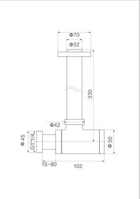 Сифон для раковины VBI GRAPHITE (VBI-059100GR)