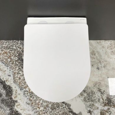 Подвесной унитаз VBI VULCANO WHITE MATT + сиденье SOFT CLOSE (VBI-020415)
