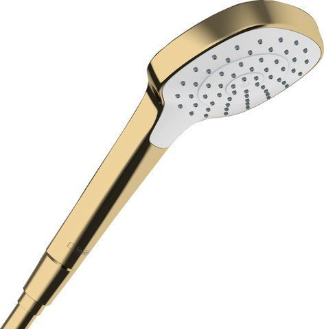 HANSGROHE Ручной душ CROMA SELECT E 110 1JET ECOSMART 9 л/мин (26815990) POLISHED GOLD OPTIC