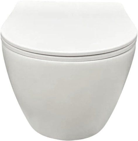 Підвісний унітаз VBI VULCANO WHITE MATT (VBI-020415)
