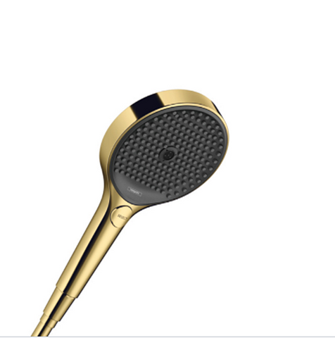 HANSGROHE Ручной душ RAINFINITY 130 3JET POLISHED GOLD OPTIC (26864990)