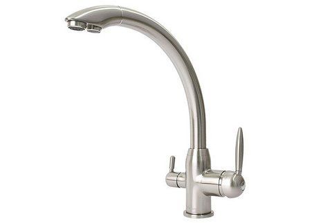 Кухонний змішувач FABIANO FKM 31.2 INOX (8231.403.0533)