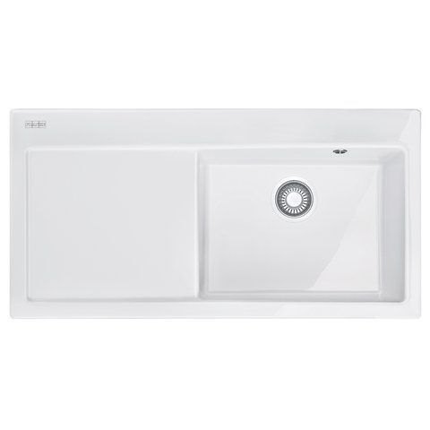 Кухонна мийка FRANKE MYTHOS MTK 611-100 / біла (124.0335.707)