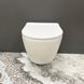 Подвесной унитаз VBI VULCANO WHITE MATT + сиденье SOFT CLOSE (VBI-020415)