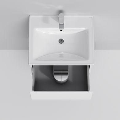 Тумба подвесная AM.PM X-JOY 44.8х53х58 + раковина (M85-FHX0553-WC0553WG38)