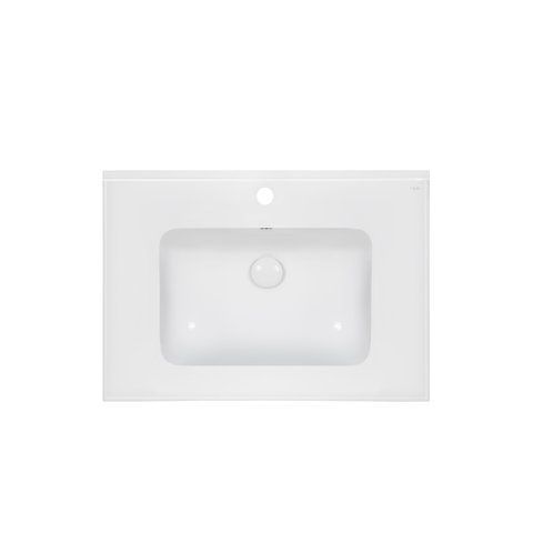Раковина QTAP ALBATROSS E49 50х70 / донний клапан (QT01119070E49W)