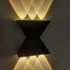 Подсветка фасадна LED 4W NW IP54 BK (AL-603/2)