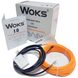Нагревательный двухжильный кабель WOKS 18 - 32м / 2.8 - 4м² / 580Вт (1637-15231)