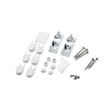 Шторка для ванны QTAP GEMINI 100х140 / профиль белый / стекло PEAR (GEMWHI40114RP6)