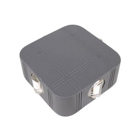 Підсвітка фасадна LED 3W WW IP54 DGY (AL-268/4)