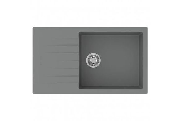 Кухонная мойка FABIANO CLASSIC 86x50 XL Grey Metallic (New) (8221.301.1441)