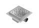 Душовий трап REA DOTS 120х120 / нікель (REA-G6202)