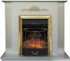 Камінокомплект IDAMEBEL CATARINA GOLD + камін ROYAL FLAME MAJESTIC BRASS (IDACATARINAGOLD)