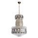 Люстра хрустальная с подсветкой LED E14 40W GLASS (BCL-607S/6)