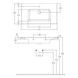 Раковина DIMARCO DAMA DI VENEZIA 46.5х81.5 (DM02F003WH)