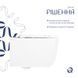Подвесной унитаз QTAP GEMINI + сиденье SOFT CLOSE (QT2533076EUQW)