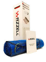 Нагревательный двужильный мат WAZZELL EASYHEAT - 1м / 0.5м² / 100Вт (EASYHEAT 200-100)