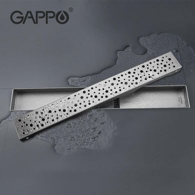 Душовий канал GAPPO G86007-2, 70х600 мм, нержавіюча сталь (1037686)
