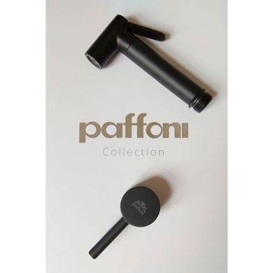 Гігієнічний душ Paffoni Tweet Round Mix зі змішувачем та шлангом (колір - чорний матовий) ZDUP 110 NO