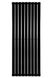Вертикальний дизайнерський радіатор опалення ARTTIDESIGN Livorno 9/1800 чорний мат