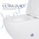 Подвесной унитаз QTAP JAY + сиденье SOFT CLOSE (QT07335175W)