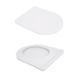Подвесной унитаз QTAP JAY + сиденье SOFT CLOSE (QT07335175W)