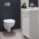 Підвісний унітаз CERSANIT CERSANIA SIMPLE ON / сидіння SOFT CLOSE SLIM (S701-554)